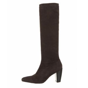 Robert Clergerie stretch leather boots